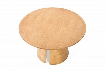 Стол обеденный, CEP, круглый, 75*137 см.,  цвет натуральное дерево